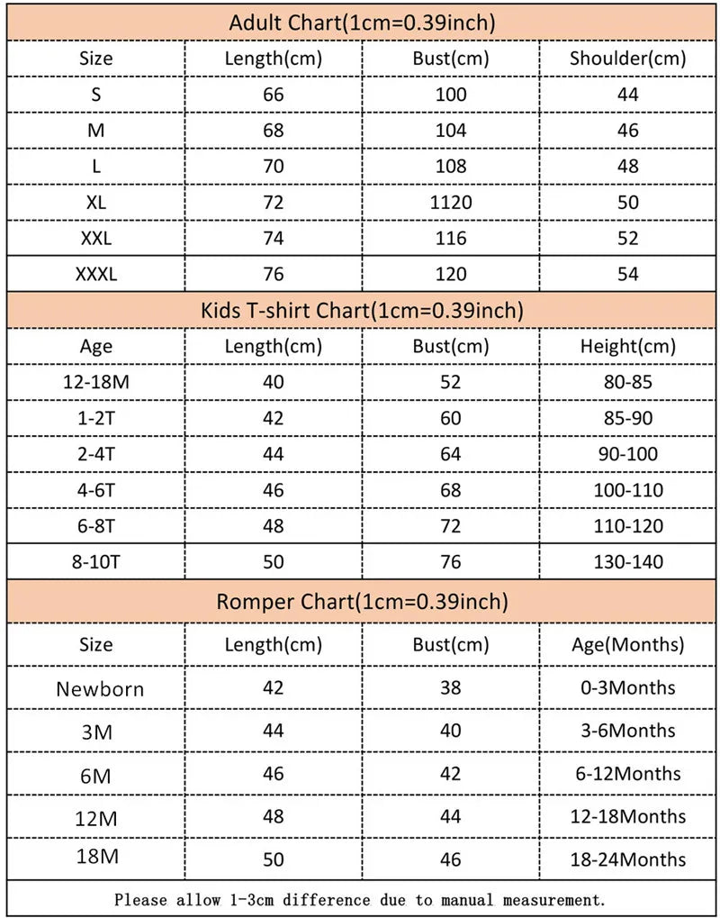 Family Matching Clothes Look Father Mother Son Daughter Outfits Clothing Tshirt Mom Mum Mommy Daddy and Me Baby Boy Girl T-shirt