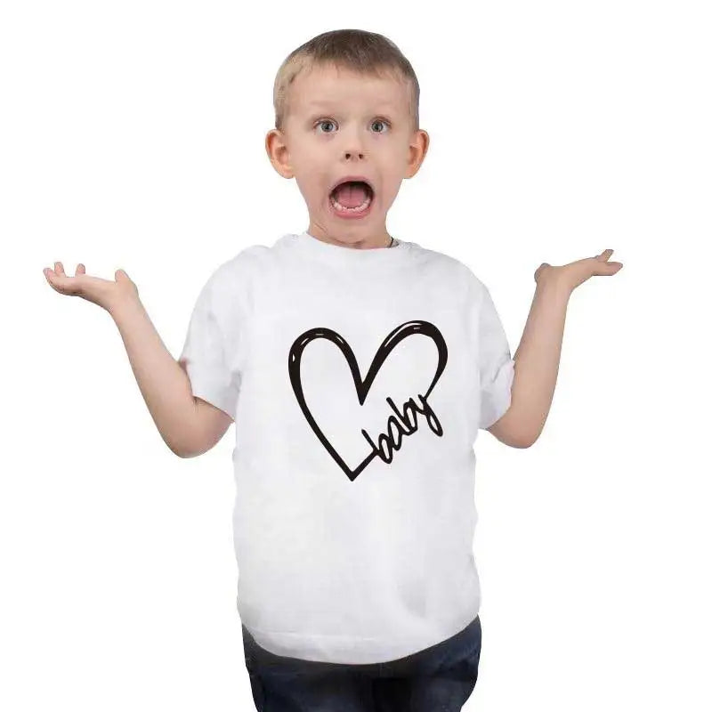 Mom Dad Me Family Matching Outfits Father Daughter Son Clothes Look Tshirt Dad and Me Dad Baby Kids Clothes Father Baby Outfits