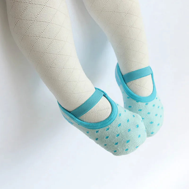 Baby socks Cotton Girls Boys Cute Cartoon anti-slip Toddler Floor Socks Fashion Animal pattern Elastic First Walker Shoes 0-3Y