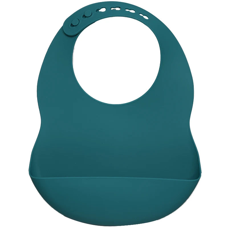 1 Pcs Soft Silicone Burp Bibs For Children Fashionable Baby Breastplate Feeding Waterproof Bibs Food Grade Newborn Accessories