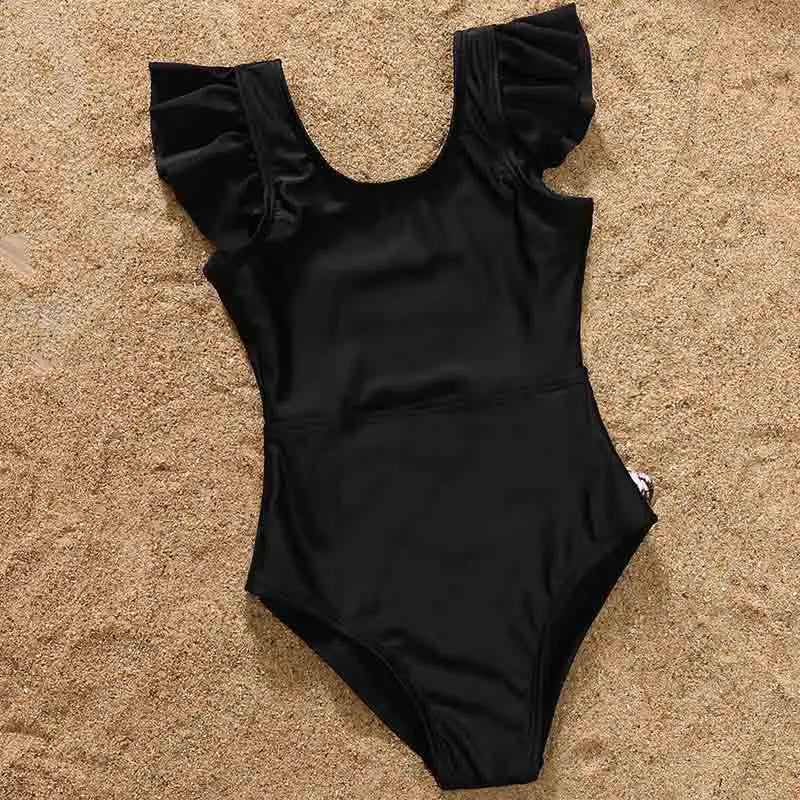 The Price is a Swimsuit Mommy And Me Clothes Family Swimwear For Mother Daughter Swimsuit Matching Bikini Women Girls Clothes