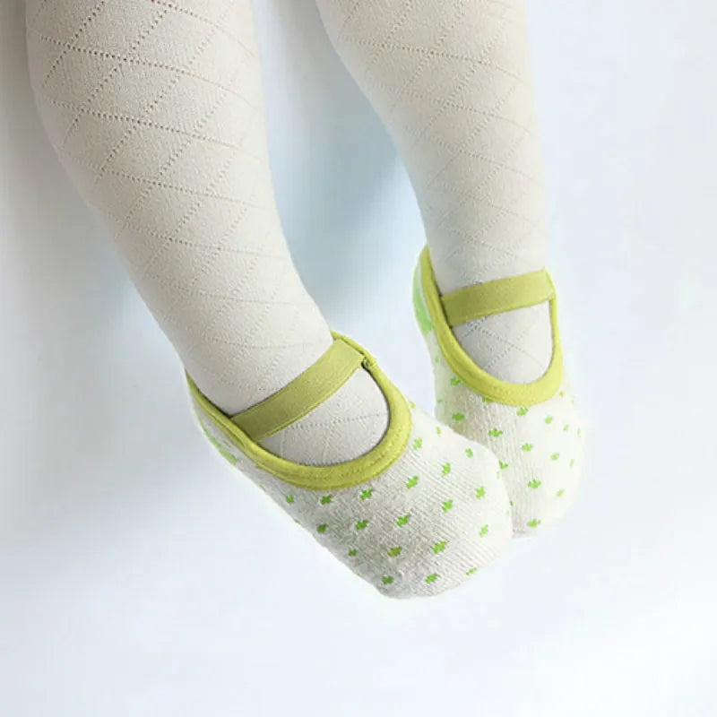 Baby socks Cotton Girls Boys Cute Cartoon anti-slip Toddler Floor Socks Fashion Animal pattern Elastic First Walker Shoes 0-3Y