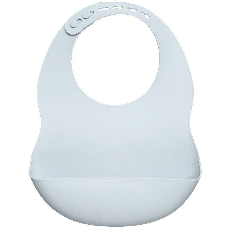 1 Pcs Soft Silicone Burp Bibs For Children Fashionable Baby Breastplate Feeding Waterproof Bibs Food Grade Newborn Accessories