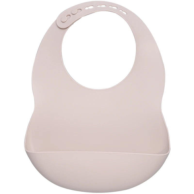 1 Pcs Soft Silicone Burp Bibs For Children Fashionable Baby Breastplate Feeding Waterproof Bibs Food Grade Newborn Accessories