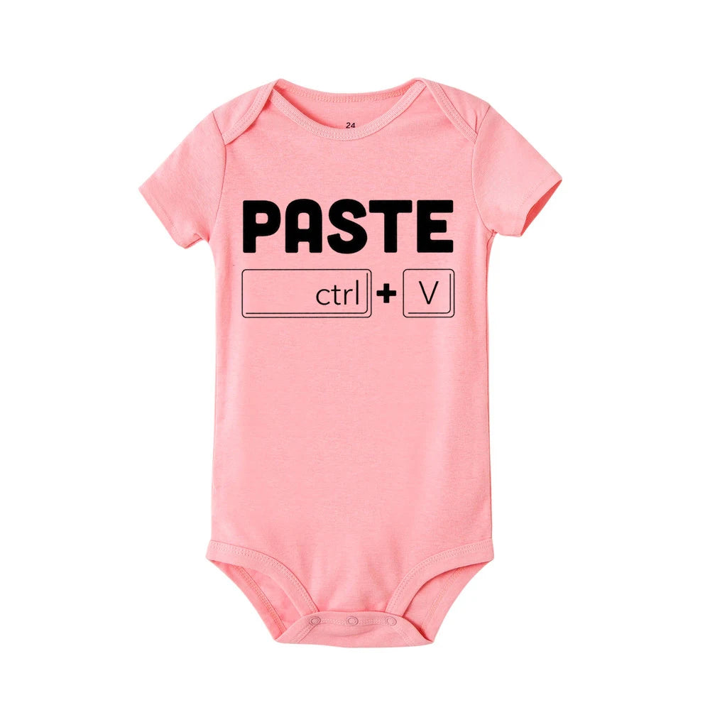 Copy Paste Twins  Twins Announcement Gifts for Twins Baby Shower Gift for Boys Girls Identical Twins Bodysuits Wear
