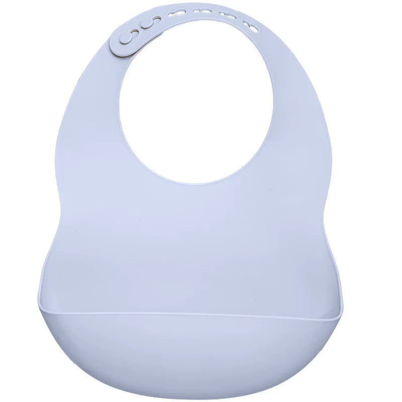 1 Pcs Soft Silicone Burp Bibs For Children Fashionable Baby Breastplate Feeding Waterproof Bibs Food Grade Newborn Accessories