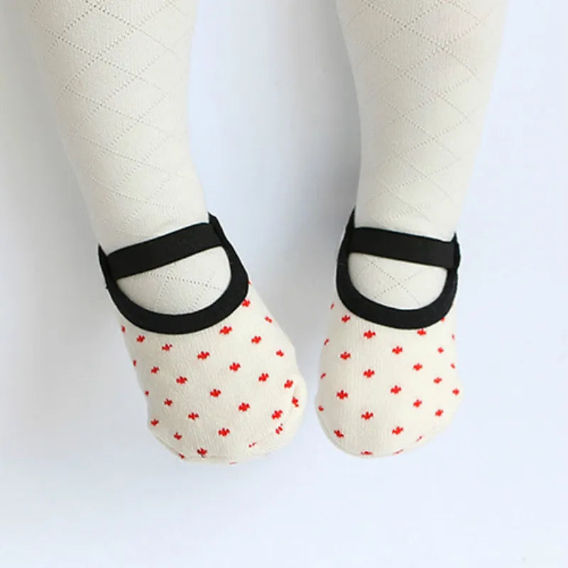 Baby socks Cotton Girls Boys Cute Cartoon anti-slip Toddler Floor Socks Fashion Animal pattern Elastic First Walker Shoes 0-3Y