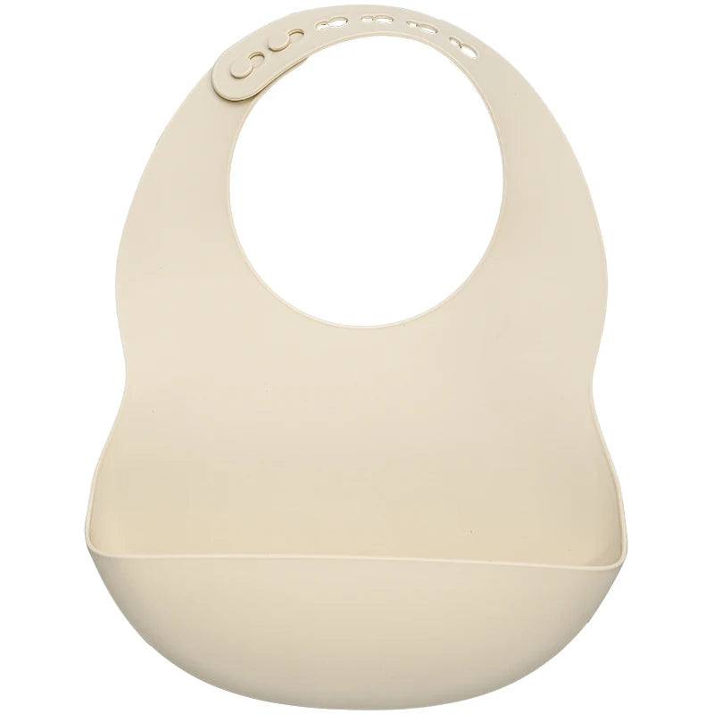 1 Pcs Soft Silicone Burp Bibs For Children Fashionable Baby Breastplate Feeding Waterproof Bibs Food Grade Newborn Accessories