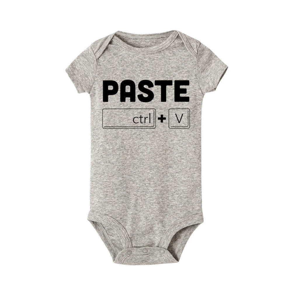 Copy Paste Twins  Twins Announcement Gifts for Twins Baby Shower Gift for Boys Girls Identical Twins Bodysuits Wear