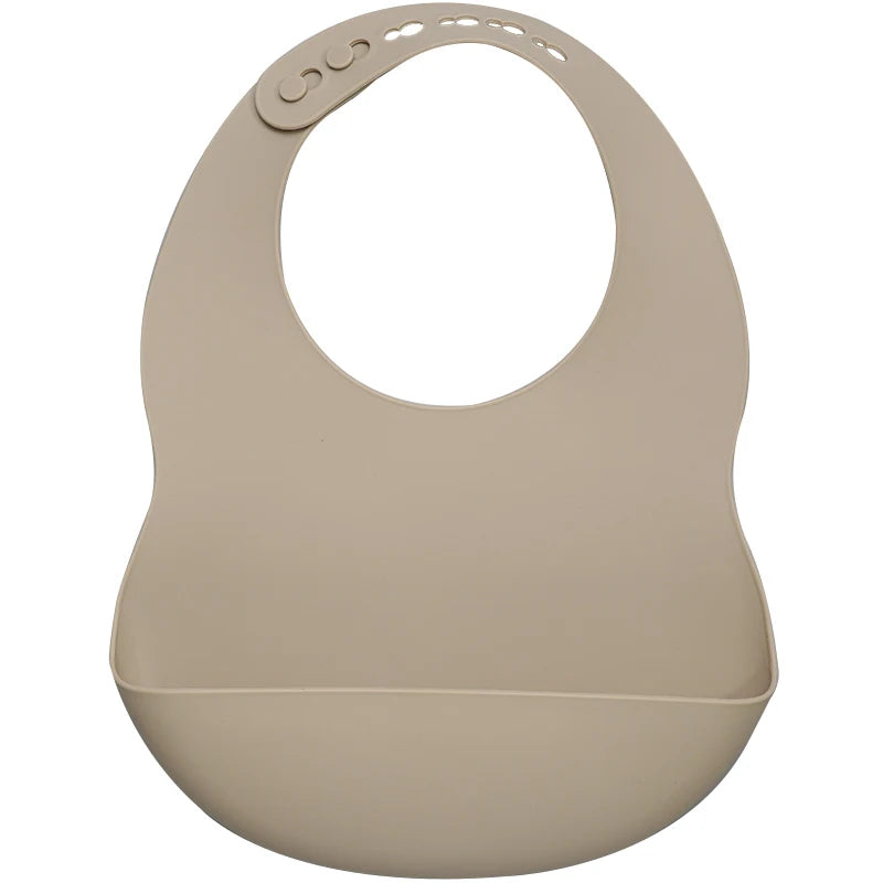 1 Pcs Soft Silicone Burp Bibs For Children Fashionable Baby Breastplate Feeding Waterproof Bibs Food Grade Newborn Accessories