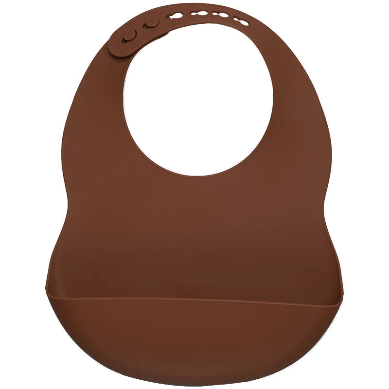 1 Pcs Soft Silicone Burp Bibs For Children Fashionable Baby Breastplate Feeding Waterproof Bibs Food Grade Newborn Accessories