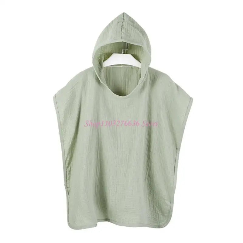 R6FD Baby Hooded Bath Towel for Toddlers Newborn Strong Absorbent Bathrobe Blanket