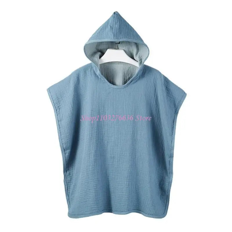 R6FD Baby Hooded Bath Towel for Toddlers Newborn Strong Absorbent Bathrobe Blanket