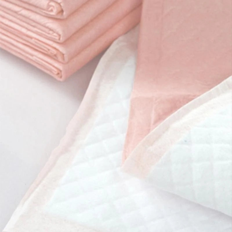 100Pcs Disposable Diaper Pad Baby Nursing Pad Water Absorption Changing Mat Breathable Nappy Adult Elderly