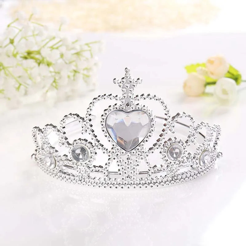 Children Tiara Headdress Headwear Cute Princess Crowns Hairband Headdress For Girls Kids Headband Accessories