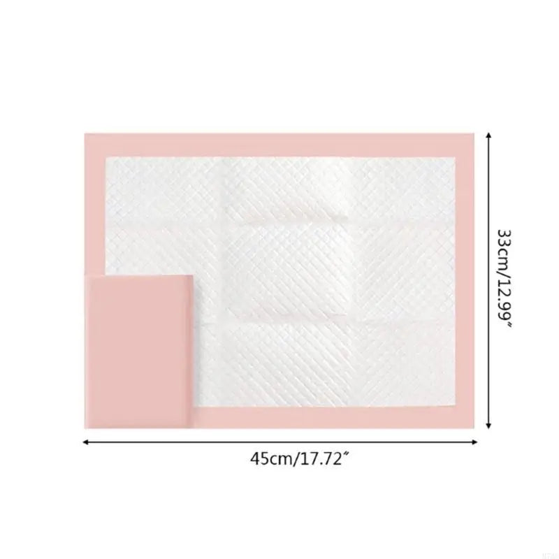 100Pcs Disposable Diaper Pad Baby Nursing Pad Water Absorption Changing Mat Breathable Nappy Adult Elderly