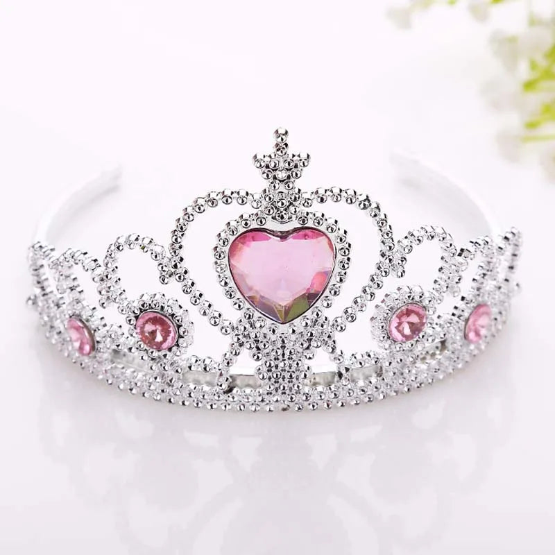 Children Tiara Headdress Headwear Cute Princess Crowns Hairband Headdress For Girls Kids Headband Accessories
