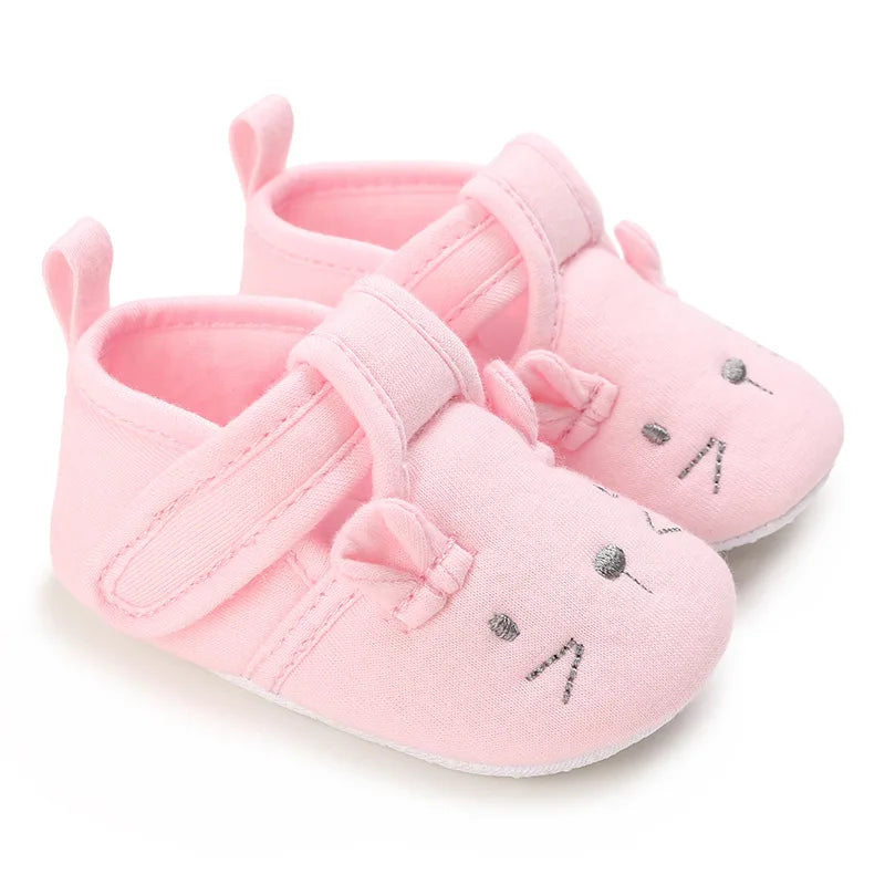 Infant Toddler Cartoon Soft Sole Shoes Baby Girls First Walkers  Little Girls Boys Crib Shoes  Toddler Boy Shoes