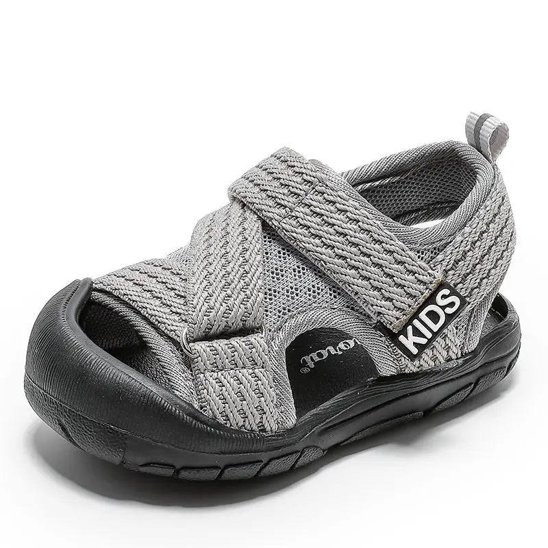 Boy Sandals 2025summer New Baby Walking Shoes Soft Sole Girls' Sandals Mesh Shoes Children's Sandals Versatile Children's Shoes