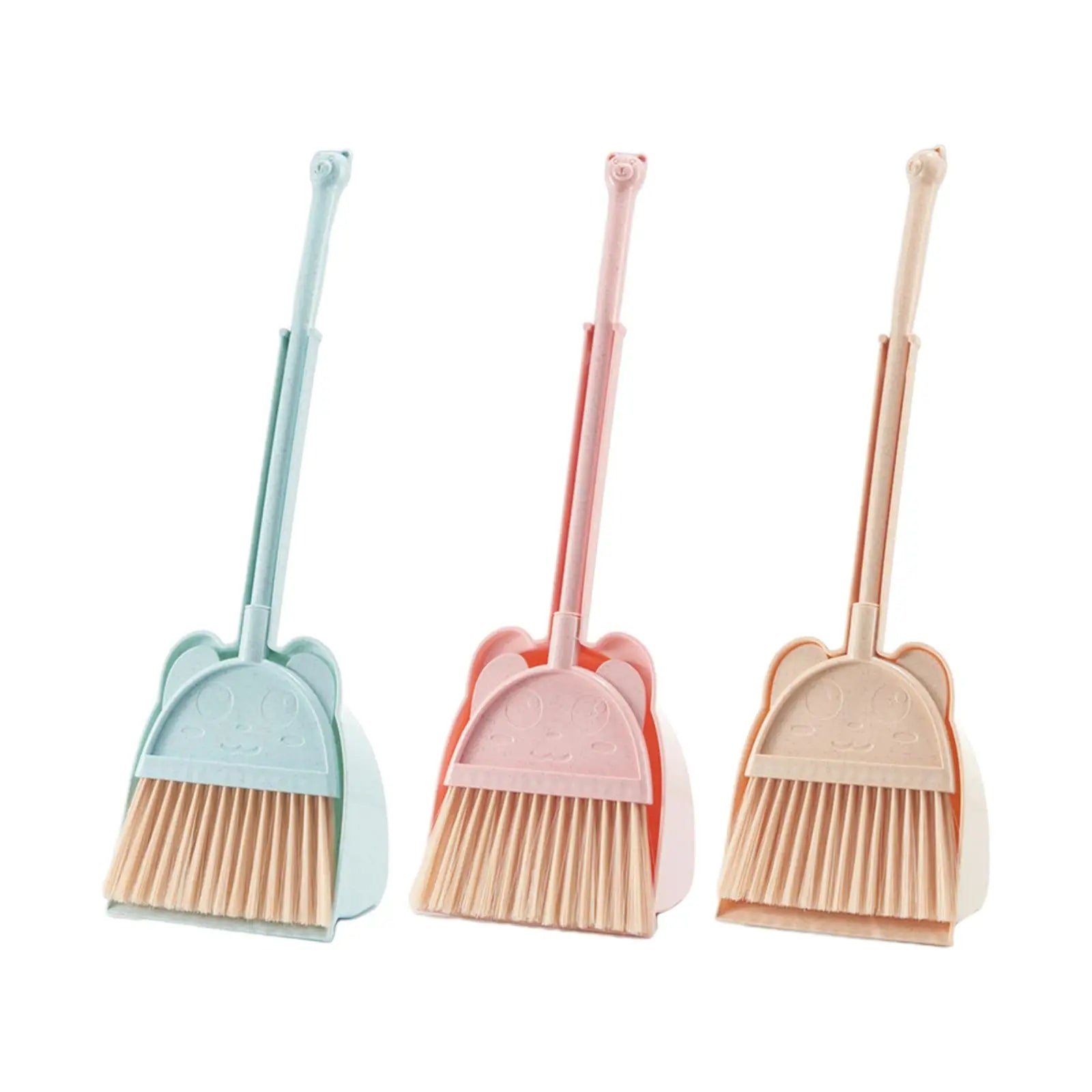 Mini Broom with Dustpan Toddlers Cleaning Toys Set for Boys Birthday Gifts