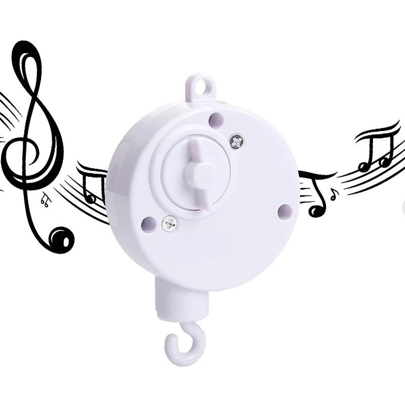 Newborn Baby Rattles Toys 0-12 Months Soft Felt Whale Bed Bell Infant Mobile Crib Hanging Musical Carousel Toy Boys Girls Gift