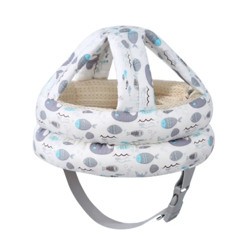 Breathable Toddler Protective Headgear Adjustable Safe Infant Anti-crash Caps Protective Infant Head Protection Baby Hat Gift