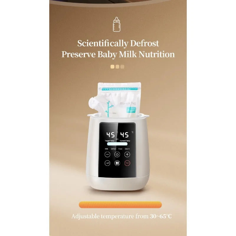 2026 Multi functional single bottle milk warmer, baby bottle sterilizer, breast milk heating constant temperature milk warmer