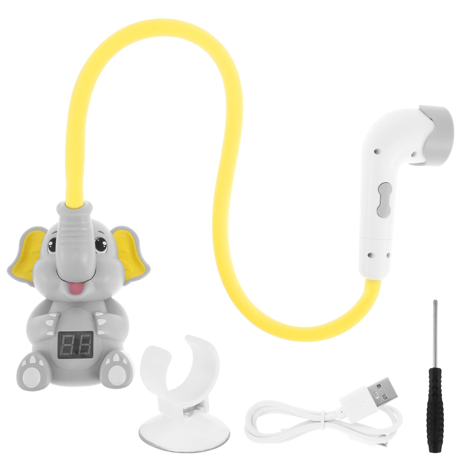 Baby Bath Toys for Kids Elephant Water Pump Adjustable Baby Bath Toys Bathtub Toys Sprinkler Baby Shower for Infants Babies Gift