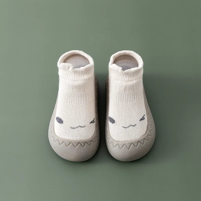 Soft Rubber Sole Child Floor Sneaker Baby Socks Shoes Infant Cute Cartoon Kids Boy Shoes BeBe Booties Toddler Girls First Walker