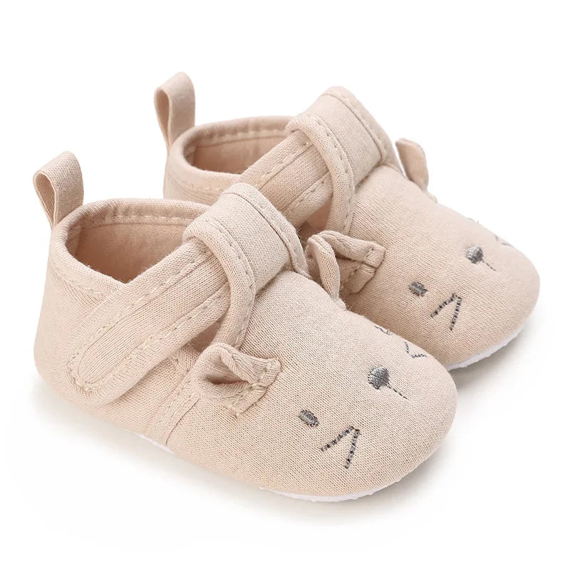 Infant Toddler Cartoon Soft Sole Shoes Baby Girls First Walkers  Little Girls Boys Crib Shoes  Toddler Boy Shoes