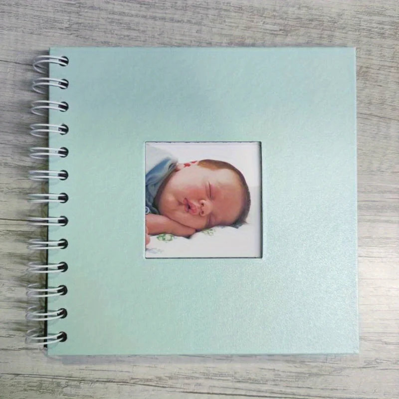 1Pc Baby Growth Record Commemorative Photo Album with 20 Sheets, Baby Kids Book Photo Keepsake for New Parents Christmas Gift