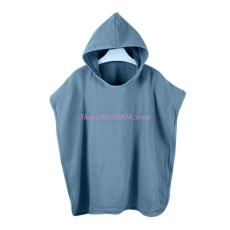 R6FD Baby Hooded Bath Towel for Toddlers Newborn Strong Absorbent Bathrobe Blanket