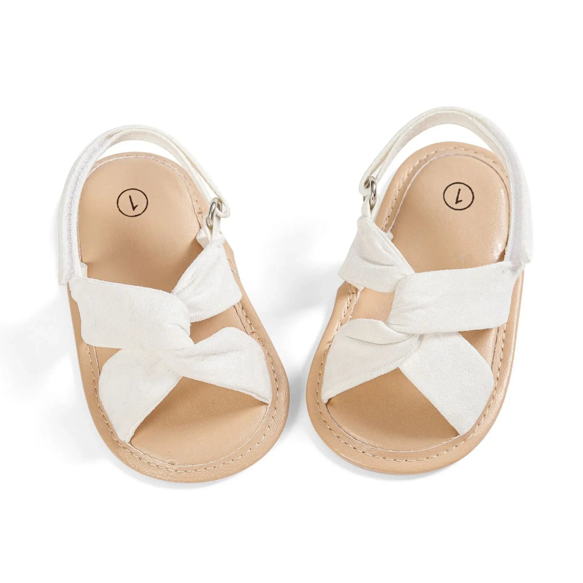 New Newborn Baby Girls Sandals Summer Children Casual Soft Sole Flat Anti-slip Sandals Kids Shoes First Walkers Shoes Toddler
