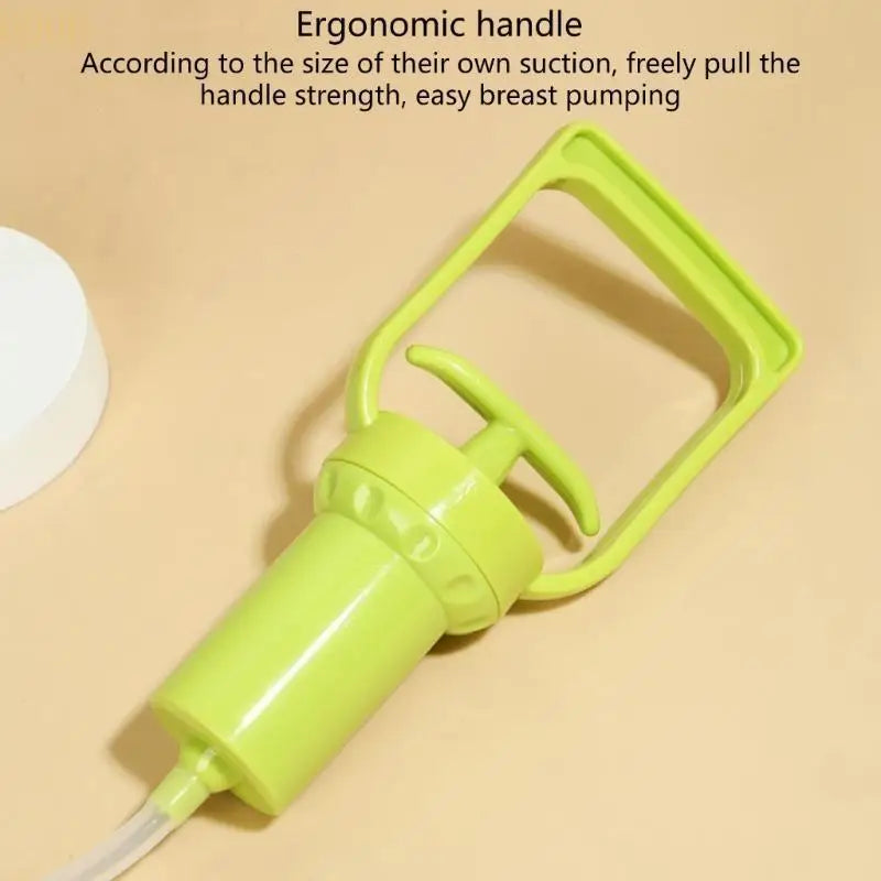 090B Handpulled Breast Pump Portable Milk Extractors & Feeding Bottle 125ml Capacity