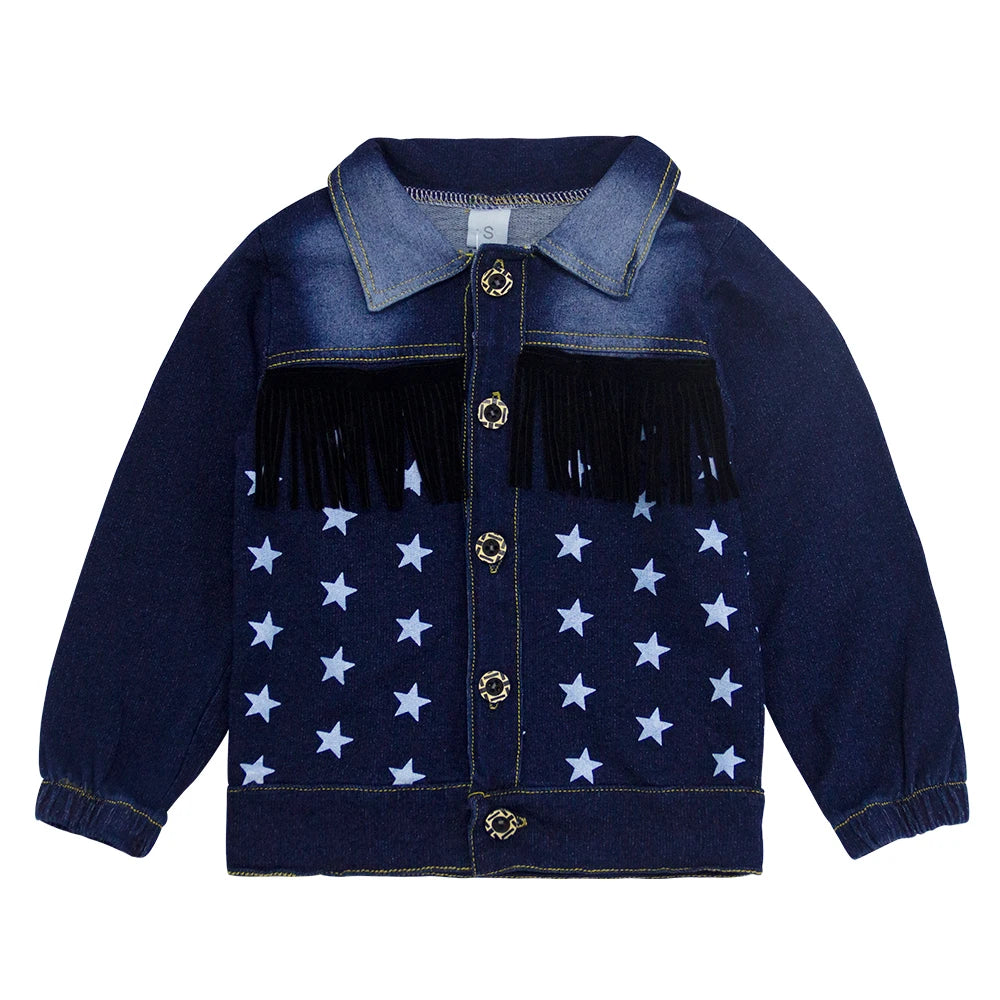 1T-5T Toddler Boy Clothes,Autumn Baby Boy 3pcs Clothing Sets Denim Vest Cotton Hoodies Jeans for Kids