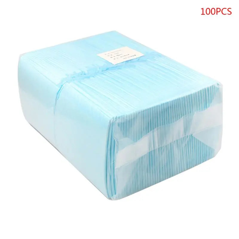 100Pcs Disposable Diaper Pad Baby Nursing Pad Water Absorption Changing Mat Breathable Nappy Adult Elderly