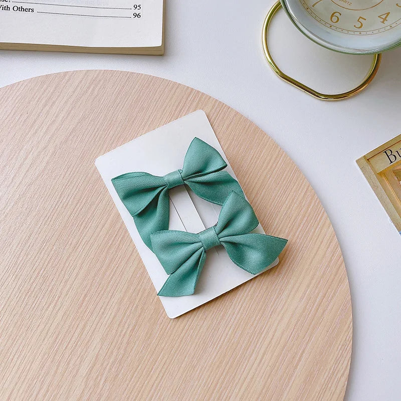 2026 New Little Girl Hair Accessories Childrens Hair Clip Bow Headband Girls Internet Celebrity Clip Baby Hair Clip