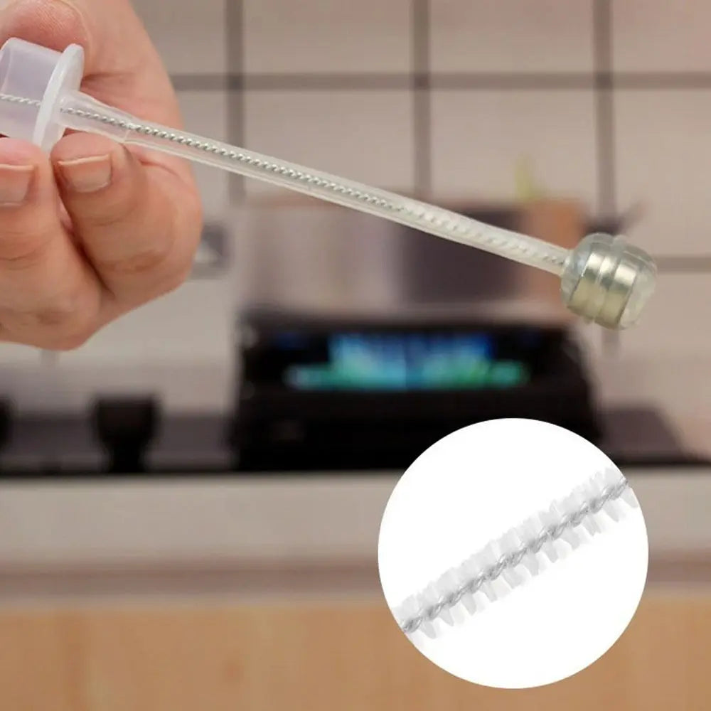 Silicone Baby Bottle Straw Cleaner Flexible Brushes Long Handled Electric Bottle Brush Waterproof Cleaning Brush Set