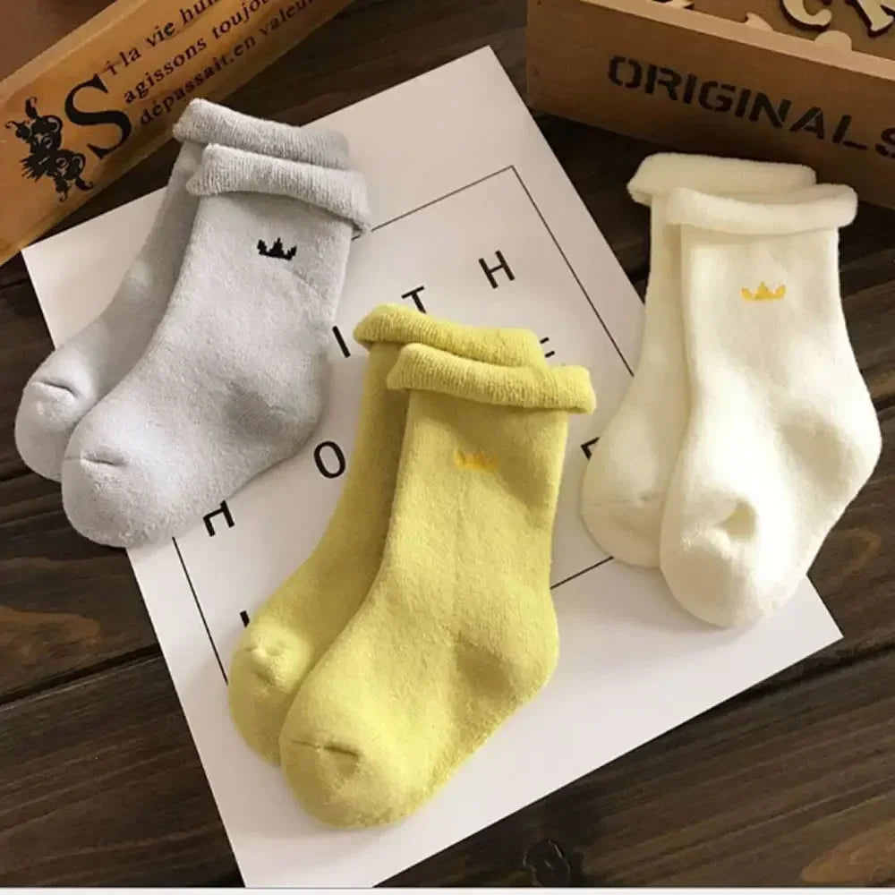Newborn Socks Warm Winter Knee Hight Sock