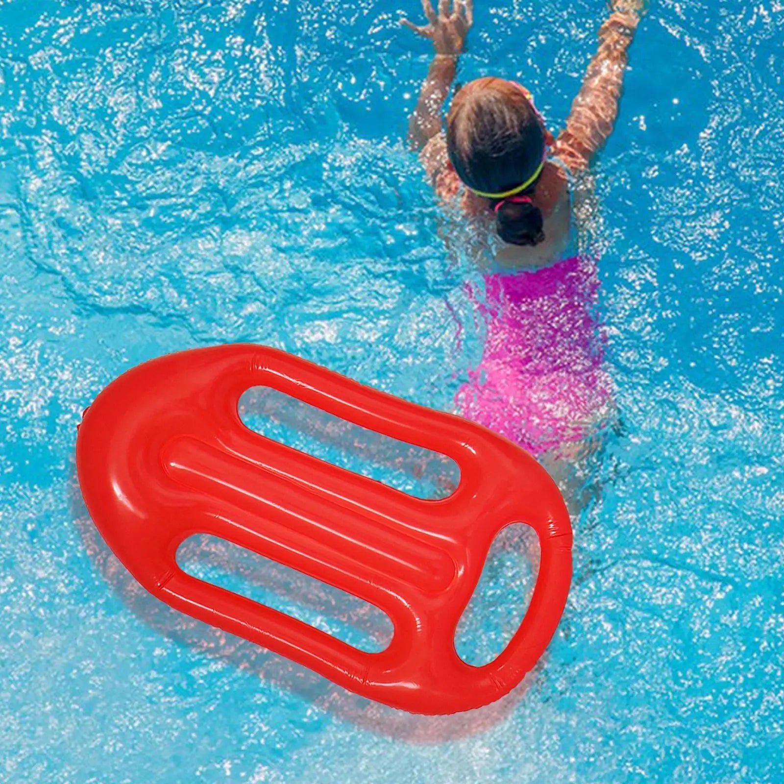 Kids Inflatable Surfboard Surf Body Board Water Toys Lightweight Inflatable Pool Raft for Beach Parties Summer Pool Practice
