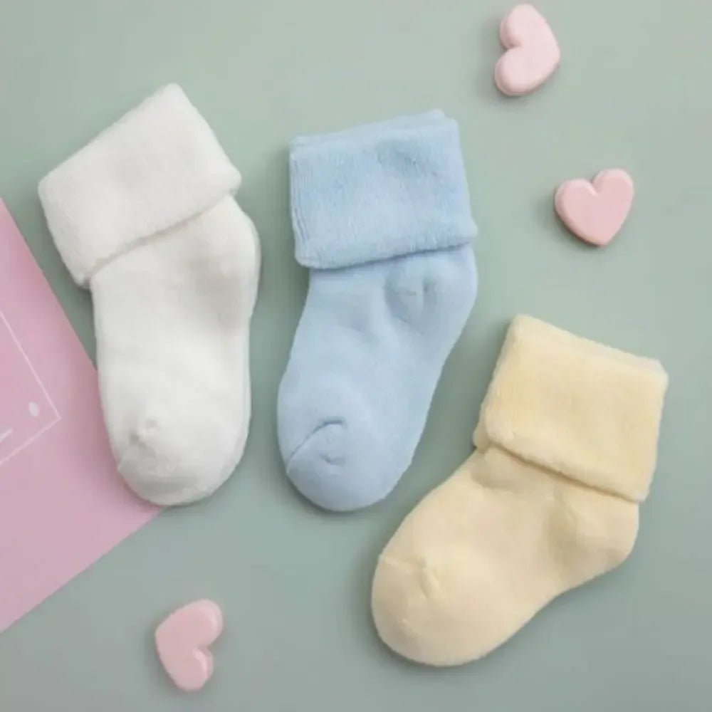Newborn Socks Warm Winter Knee Hight Sock