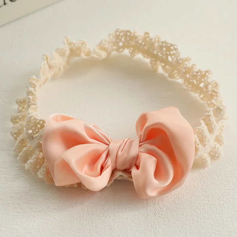 Elastic Flower Baby Girls Headband