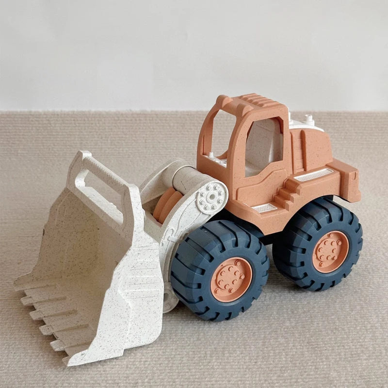 Beach Play Toys Children Portable Garden Seaside Shovel Sand Truck Storage Bucket Sand Digging Tools Summer Outdoor Party Gift