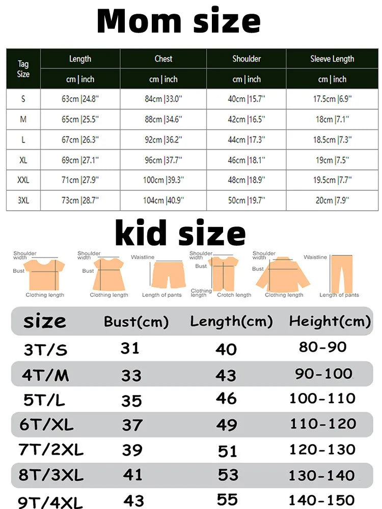 Mama Baby Family Matching Outfits Mom and Me Funny Women T-shirt Mother Daughter Tops Tee Girl Mommy Baby Clothes,Drop Ship