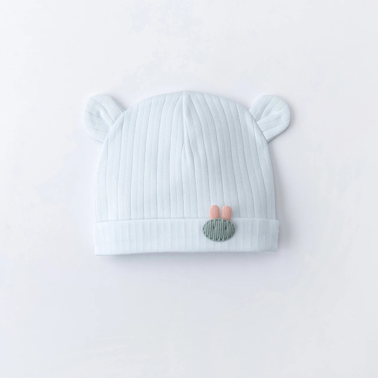 0-3 Months Newborn Fetal Hats Korean Cute Soft Cotton Boy Girl Autumn Winter Warm Beanies Caps Solid Color Infant Kids Bonnets