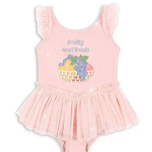 Swimsuit 2026 Summer Swimwear Girls Lace Beach Wear Print Ruffle Princess Children Bikinis Sets Monokini
