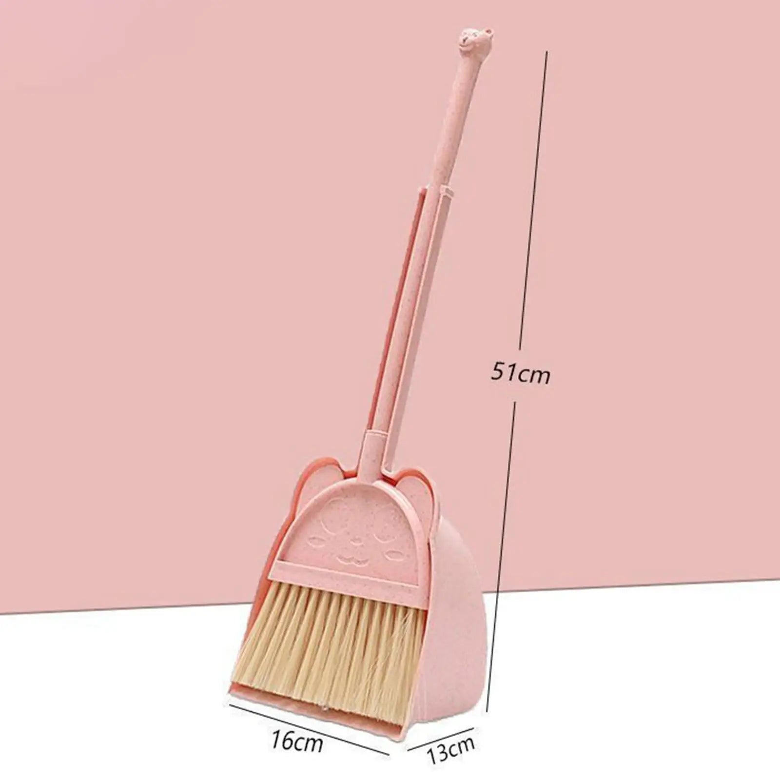 Mini Broom with Dustpan Toddlers Cleaning Toys Set for Boys Birthday Gifts