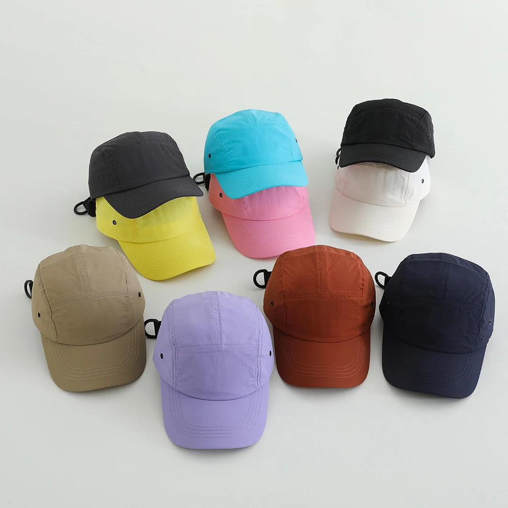2-6 Years Spring Summer Sun Hat Beach Toddler Baby Baseball Cap Kids Visor Cap Baby Hat for Girls Boys Travel Children Sun Cap