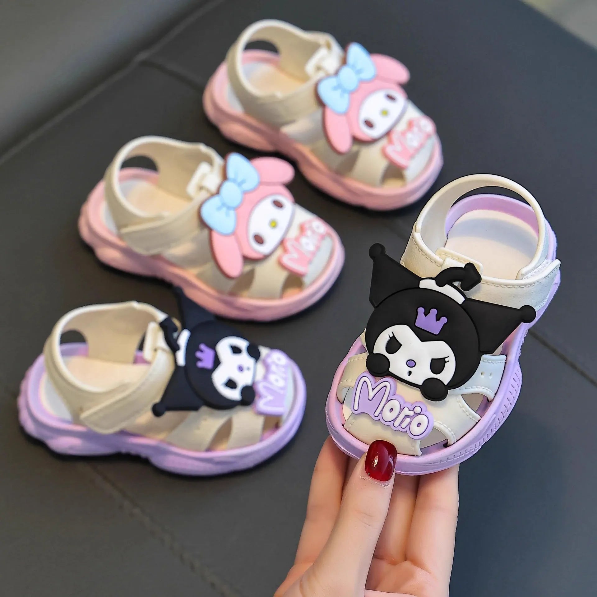 2026 Summer Baby Boys Girls Sandals Children Beach Sandals Cartoon Infant Toddler Shoes Comfortable Soft Sole Kids Student Shoes