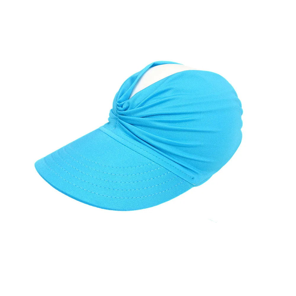 Summer Baby Beach Sun Hats Girls Boys Wide Brim UV Protection Baseball Cap For Kids Outdoor Breathable Empty Top Hat